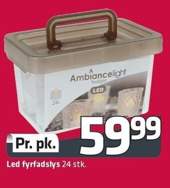 Fleggaard Led fyrfadslys tilbud