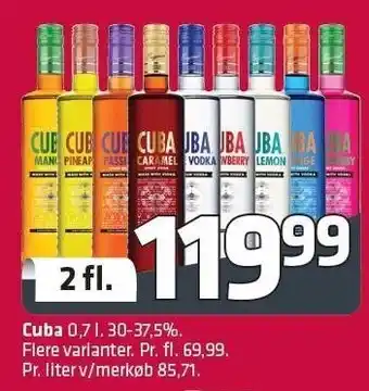 Fleggaard Cuba 2 stk. tilbud