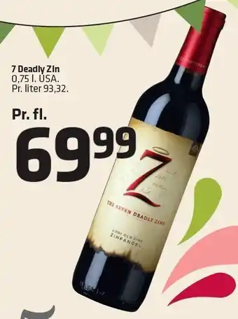 7 deadly zin