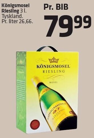 Fleggaard Königsmosel riesling tilbud