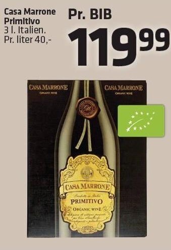 Fleggaard Casa marrone primitivo tilbud