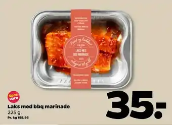 Netto Laks med bbq marinade tilbud