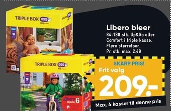 Bilka Libero bleer tilbud
