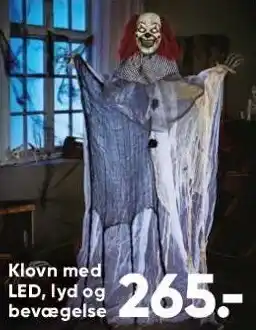 Bilka Klovn med led, lyd og bevægelse tilbud
