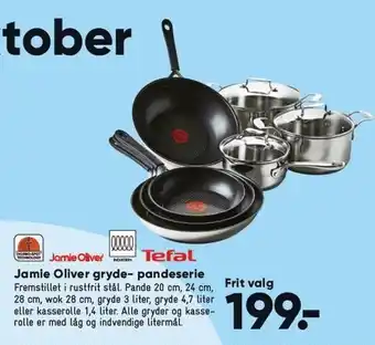 Bilka Jamie oliver gryder- pandeserie tilbud