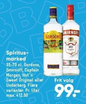 Bilka Spiritusmarked tilbud