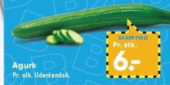 Bilka Agurk tilbud
