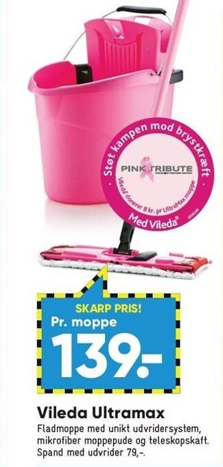 Bilka Vileda ultramax tilbud