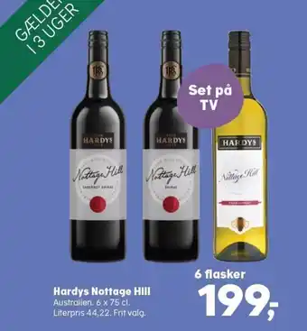 SuperBrugsen Hardys Nottage Hill 6 x 75 cl. tilbud