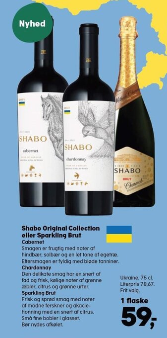 SuperBrugsen Shabo Original Collection eller Sparkling Brut tilbud