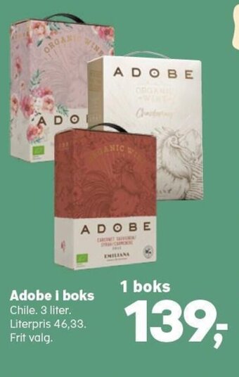SuperBrugsen Adobe i boks tilbud