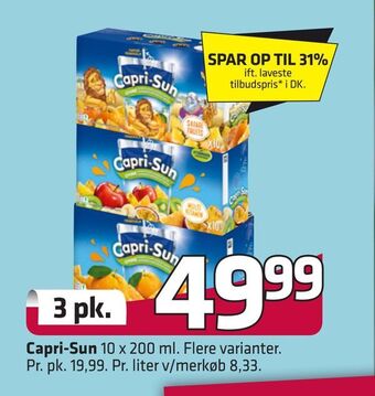 Fleggaard Capri-sun tilbud