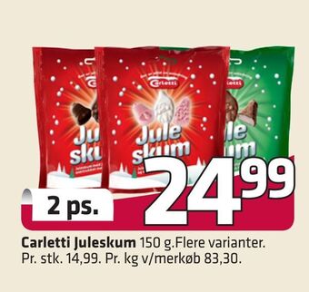 Carletti juleskum