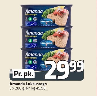 Fleggaard Amanda luksusrogn tilbud