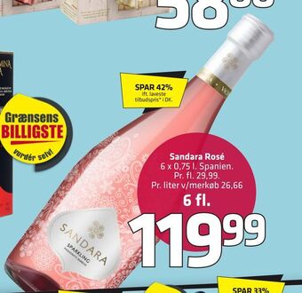 Fleggaard Sandara rosé tilbud