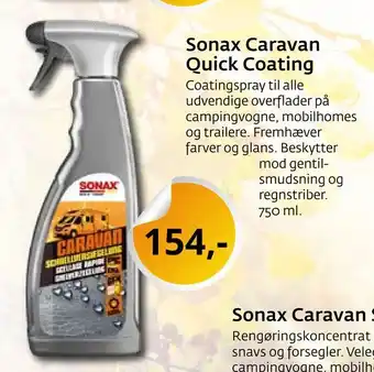 Sonax caravan quick coating