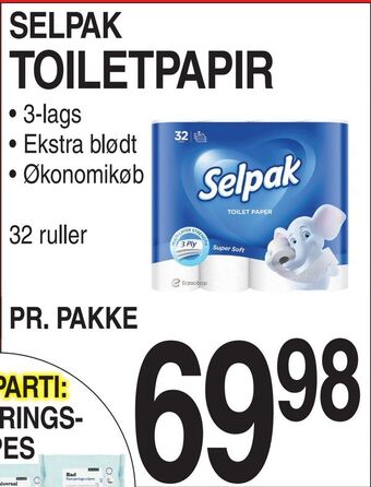 ABC Lavpris Toiletpapir tilbud