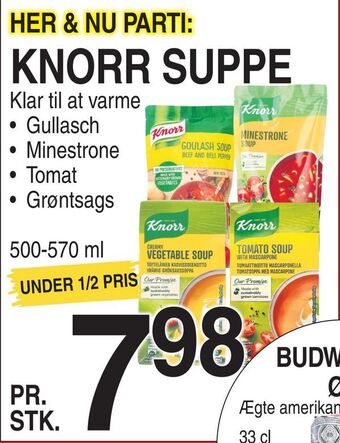 ABC Lavpris Knorr suppe tilbud