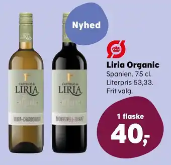Kvickly Liria organic tilbud