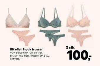 Kvickly Bh eller 2-pak trusser tilbud