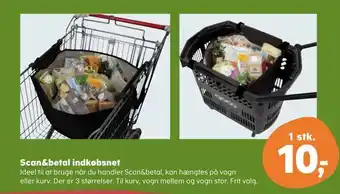 Scan&betal indkøbsnet