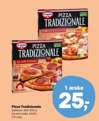 Kvickly Pizza tradizionale tilbud