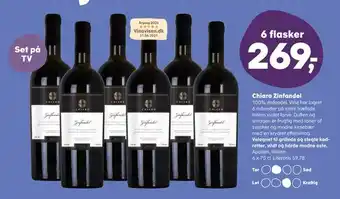 Kvickly Chiaro zinfandel tilbud
