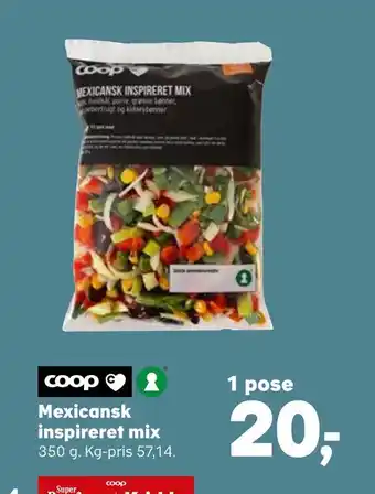 Kvickly Mexicansk inspireret mix tilbud