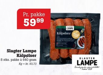 Poetzsch Padborg Slagter lampe kålpølser tilbud