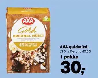 Axa guldmüsli