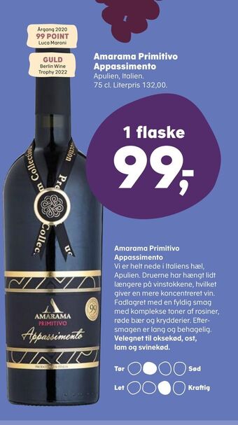 Amarama primitivo appassimento