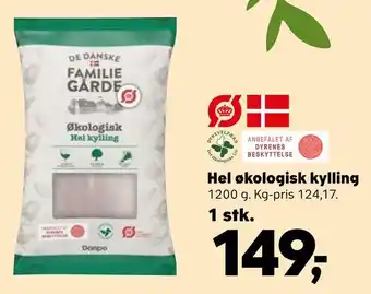 SuperBrugsen Hel økologisk kylling tilbud