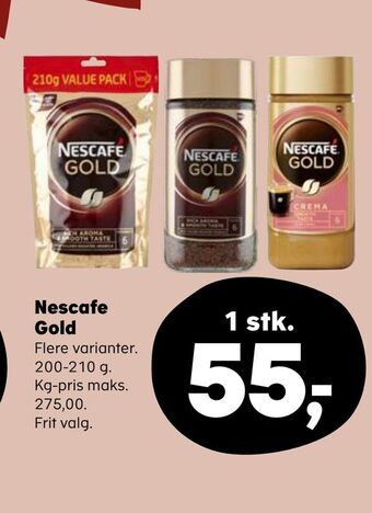 Nescafe gold