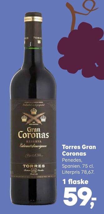 SuperBrugsen Torres gran coronas tilbud