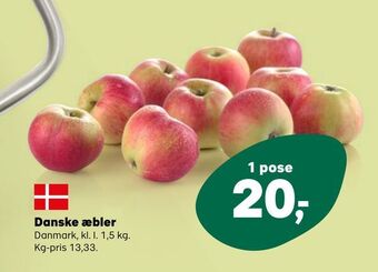 SuperBrugsen Danske æbler tilbud