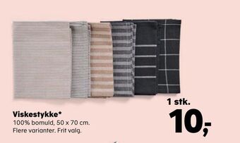 SuperBrugsen Viskestykke tilbud