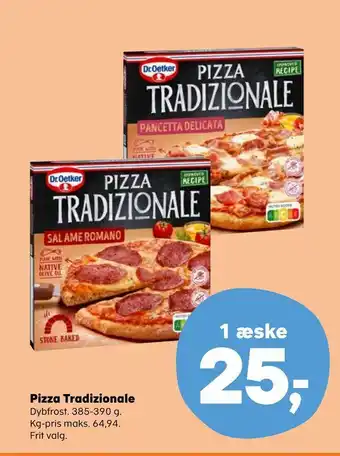 SuperBrugsen Pizza tradizionale tilbud