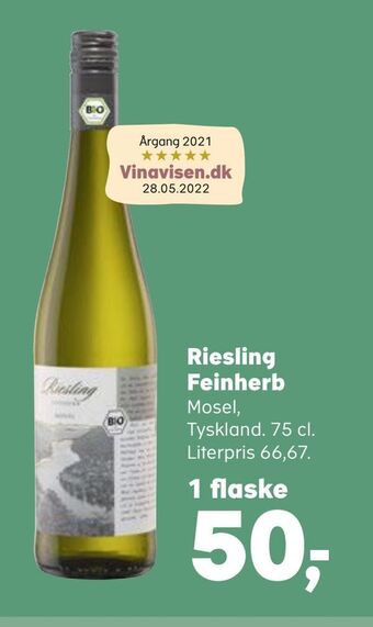 SuperBrugsen Riesling feinherb tilbud