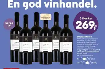 SuperBrugsen Chiaro zinfandel tilbud
