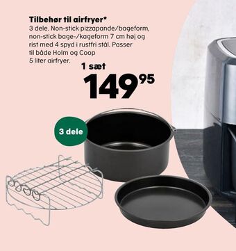 Tilbehør til airfryer