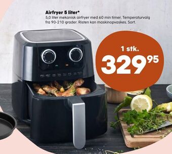 SuperBrugsen Airfryer 5 liter tilbud