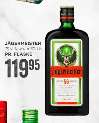 MENY Jägermeister tilbud
