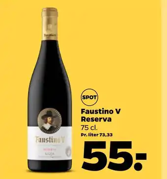 Netto Faustino v reserva tilbud