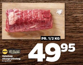 Netto Velsmag oksegrydesteg tilbud
