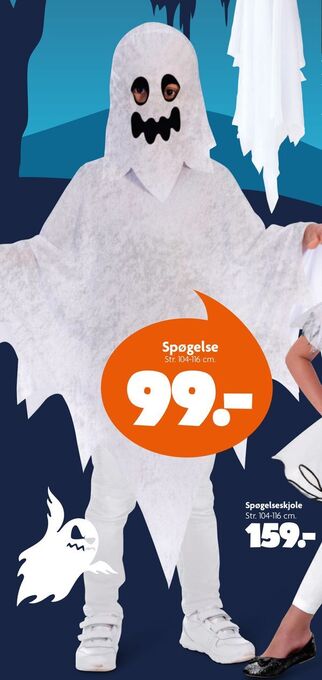 Fætter BR Spøgelse tilbud