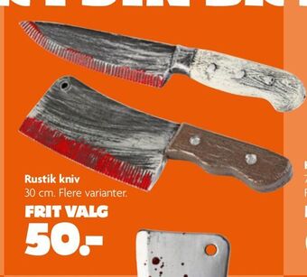 Rustik kniv