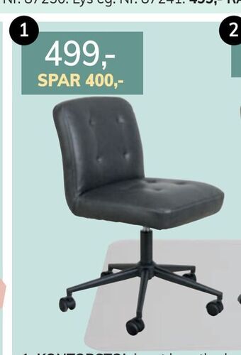 Daells Bolighus Kontorstol tilbud