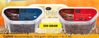 Købmandsgården Nordthy chokoladeknapper tilbud