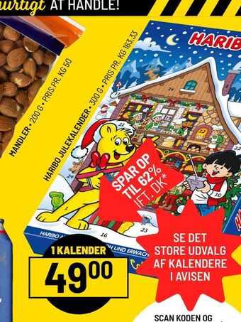 Priss Haribo julekalender tilbud