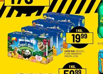 Priss Capri sun tilbud